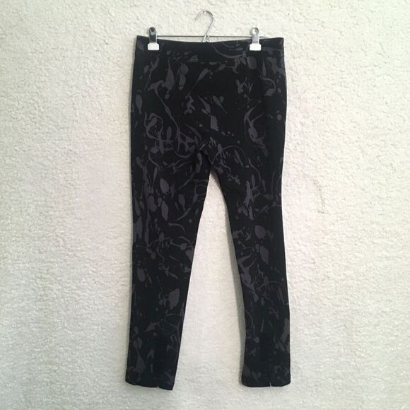 Bisou Bisou Career Cigarette Pants Black Size 12 - Picture 1 of 6